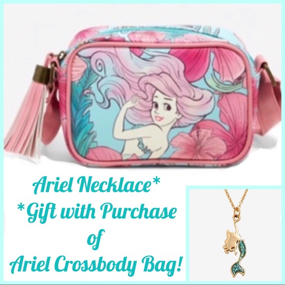 Disney Bags Loungefly Disney The Little Mermaid Ariel Crossbody Bag Poshmark